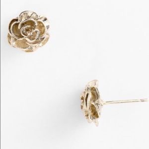 Kendra Scott Gold ‘Annie' Small Rose Stud Earrings